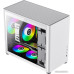 Корпус MicroATX Без БП GameMax Spark Full (Tempered Glass,1xUSB-A 3.2 5Гбит/с, 1xUSB-С 3.2 5Гбит/с, HD Audio+Mic, VGA MAX 355mm, CPU MAX 168mm, пылевые фильтры,up to 6x 120-140mm fans)  White
