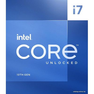 Процессор Socket-1700 Intel Core i7-13700KF  16C/24T (8P 3.4/5.4GHz + 8E 2.5/4.2GHz) 24MB 253W (Без ВИДЕО) (oem)
