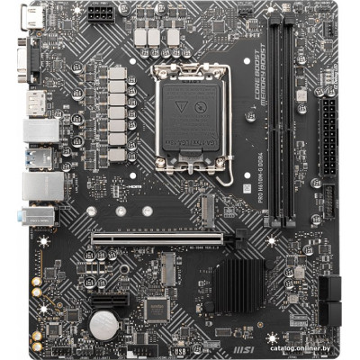MB MSI PRO H610M-G DDR4 Soc-1700 (H610) PCI-Ex16 PCI-Ex1 M.2+M.2(WiFi) 2xDDR4 3200MHz VGA+HDMI+DP mATX RTL