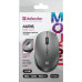 Мышь беспроводная Defender Auris MB-027 серая (52029) (полноразмерная мышь для ПК, беспроводная радио, сенсор оптический 1600 dpi, 4 кнопки, колесо с нажатием)