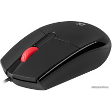Мышь Defender Delta MM-523 черная (52523) (полноразмерная мышь для ПК, проводная USB, сенсор оптический 1000 dpi, 3 кноп