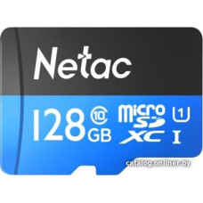 Micro SD 128 Gb Netac P500 Standard microSDXC (NT02P500STN-128G-R) с адаптером