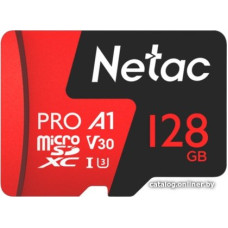Micro SD 128 Gb Netac P500 Extreme Pro microSDXC (NT02P500PRO-128G-S) б/адаптера