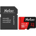 Micro SD 32 Gb Netac P500 Extreme Pro microSDHC (NT02P500PRO-032G-R) с адаптером