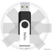 USB2.0 64Gb Netac U505 NT03U505N-064G-20BK (USB 2.0 Type-A, раскладной корпус, металл/пластик, скорость 90/30 МБ/с, цвет черный)