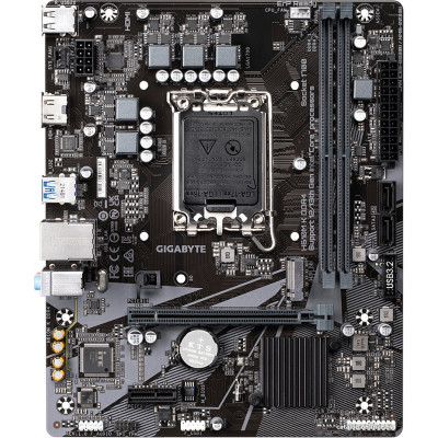 MB Gigabyte H610M K DDR4 Soc-1700 (H610) PCI-E 4.0x16 PCI-E 3.0x1 M.2 1GbE LAN 2xDDR4 3200MHz HDMI mATX RTL