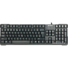 Клавиатура A4Tech KR-750 (стандартная для ПК, интерфейс подключения - USB, цвет черный)