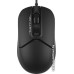 Мышь A4Tech Fstyler FM12 (ноутбучная мышь для ПК, проводная USB, сенсор оптический 1200 dpi, 3 кнопки, колесо с нажатием и отклонением, цвет черный)