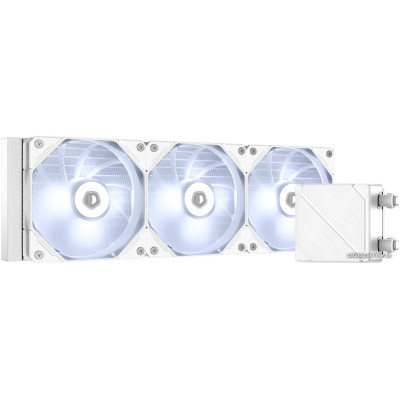 Система водяного охлаждения ID-Cooling DASHFLOW 360 BASIC WHITE (LGA 2066/2011/1700/1200/1151/1150/1155/1156/AM5/AM4 (TRIPLE FAN 120mm) RET Белый
