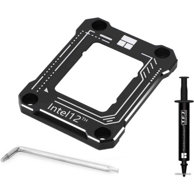 Рамка для укрепления гнезда LGA 1700 Thermalright LGA 17XX-BCF-BLACK,черная (LGA-17XX-BCF-BLACK) + термопаста TF7 2 г.