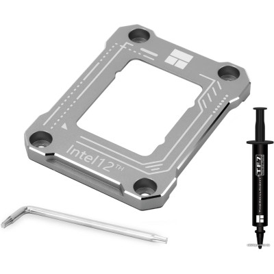 Рамка для укрепления гнезда LGA 1700 Thermalright LGA 17XX-BCF-GRAY,серая (LGA-17XX-BCF-GRAY) + термопаста TF7 2 г.