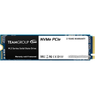 SSD M.2 2280 M PCI Express 3.0 x4 Team 1TB MP33 (TM8FP6001T0C101) 1800/1500 MBps