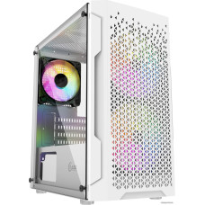 Корпус MicroATX Без БП Powercase Mistral Micro Z3W Mesh LED (CMIMZW-L3) (Tempered Glass, 2xUSB 2.0, 1xUSB-A 3.2 5Гбит/с,
