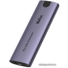 Бокс для накопителей M.2 Netac WH51 (NT07WH51-32C2) / USB 3.2 Gen2 Type-A (10 Гбит/с), USB 3.2 Gen2 Type-C (10 Гбит/с) /