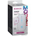 Мышь беспроводная Defender Touch MM-997 БЕСШУМНАЯ (белая) (52998) (ультратонкая , с RGB подсветкой, 2 модуля для подключения: Bluetooth и радиоканал 2.4Ghz)