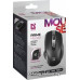 Мышь беспроводная Defender Prime MB-053 БЕСШУМНАЯ (чёрный) (52053) (ноутбучная мышь для ПК, беспроводная радио, сенсор оптический 1600 dpi, 6 кнопок, колесо с нажатием)