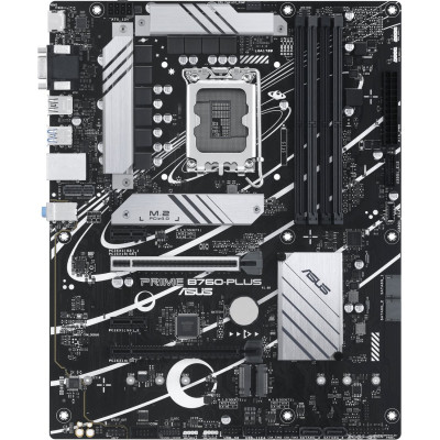 MB ASUS PRIME B760-PLUS Soc-1700 (B760) PCI-E 5.0x16 PCI-E 3.0x16 PCI-E 4.0x1 2xUltra M.2 2.5GbE LAN COM header 4xDDR5 7200MHz DP+HDMI ATX RTL