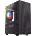 Корпус MicroATX Без БП GameMax Edge (EDGE) (Tempered Glass, 2xUSB 2.0, 1xUSB-C 3.2 5Гбит, 1x120mm RGB Fan, HD Audio+Mic,