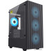 Корпус MicroATX Без БП GameMax Edge (EDGE) (Tempered Glass, 2xUSB 2.0, 1xUSB-C 3.2 5Гбит, 1x120mm RGB Fan, HD Audio+Mic,