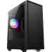 Корпус MicroATX Без БП GameMax Storm BK (STORM) (Tempered Glass, 2xUSB 2.0, 1xUSB-C 3.2 5Гбит, 1x120mm FRGB Fan, HD Audi