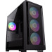 Корпус MicroATX Без БП GameMax Defender Mesh (DEFENDER MB) (Tempered Glass, 2xUSB 2.0, 1xUSB 3.0, 4x120mm ARGB Fan, HD A