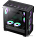 Корпус E-ATX Без БП GameMax Siege BK (Tempered Glass, Mesh сетка, 1xUSB 2.0, 1xUSB-A 3.2, HD Audio+Mic, 4x120mm ARGB Fan, VGA MAX 410mm, CPU MAX 165mm, пылевые фильтры) Black