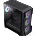 Корпус E-ATX Без БП GameMax Siege BK (Tempered Glass, Mesh сетка, 1xUSB 2.0, 1xUSB-A 3.2, HD Audio+Mic, 4x120mm ARGB Fan, VGA MAX 410mm, CPU MAX 165mm, пылевые фильтры) Black