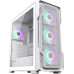 Корпус E-ATX Без БП GameMax Siege WH (Tempered Glass, Mesh сетка, 1xUSB 2.0, 1xUSB-A 3.2, HD Audio+Mic, 4x120mm ARGB Fan, VGA MAX 410mm, CPU MAX 165mm, пылевые фильтры) White