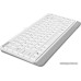 Клавиатура A4Tech Fstyler FK11 White (стандартная для ПК, мембранная, пластик, интерфейс подключения - USB, влагозащита, цвет белый/серый)