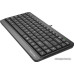 Клавиатура A4Tech Fstyler FK11 Gray (стандартная для ПК, мембранная, пластик, интерфейс подключения - USB, влагозащита, цвет серый/черный)