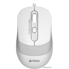 Мышь A4Tech Fstyler FM10 White (полноразмерная мышь для ПК, проводная USB, сенсор оптический 1600 dpi, 4 кнопки, колесо 