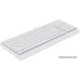 Клавиатура A4Tech Fstyler FK15 White (стандартная/офисная для ПК, интерфейс подключения - USB, кабель 1.5 м, влагозащита, цвет белый)