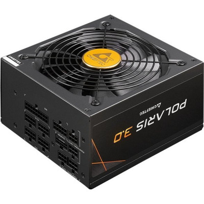БП Chieftec 1050W Polaris (PPS-1050FC-A3)  (ATX 3.0, 1050W, 80 PLUS GOLD, Active PFC, 135mm fan, Full Cable Management, Gen5 PCIe) Retail
