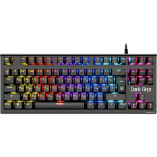 Клавиатура Defender Dark Arts GK-375 RU (45375) (игровая для ПК, механическая, Outemu Red, ход линейный, пластик, интерф