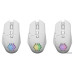 Мышь беспроводная Defender Glory GM-514 (белый) (52513) (полноразмерная игровая мышь для ПК, беспроводная радио, сенсор оптический 3200 dpi, 7 кнопок, колесо с нажатием)