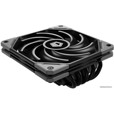 Кулер ID-Cooling IS-50X V3 LGA1700/1200/115X/AM5/AM4 низкопрофильный высота 56mm (27шт/кор, TDP 130W, PWM, 5 тепл.трубки прямого контакта, FAN 120mm, черный) BOX