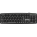 Клавиатура Defender Astra HB-588 RU (45588) 107кл., Multimedia (стандартная для ПК, мембранная, пластик, интерфейс подключения - USB, цвет черный)