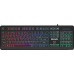 Клавиатура Defender Raid GK-778DL RU (45778) (игровая для ПК, мембранная, пластик, интерфейс подключения - USB, подсветка, цвет черный)