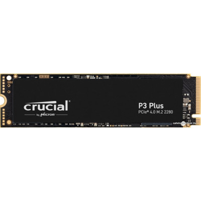 SSD M.2 2280 M PCI Express 4.0 x4 Crucial 500GB P3 Plus (CT500P3PSSD8) 4700/1900 Mbps