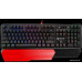 Клавиатура A4Tech Bloody B975 (игровая для ПК, оптическая, Light Strike Libra Orange, металлическая верхняя панель, интерфейс подключения - USB, подсветка, влагозащита, цвет красный/черный)