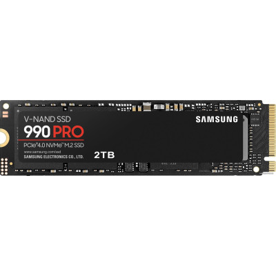 SSD M.2 2280 M PCI Express 4.0 x4 Samsung 2TB 990 Pro Series (MZ-V9P2T0BW) 7450/6900 MBps TLC RTL