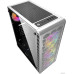 Корпус ATX Без БП Powercase Mistral Z4С (CMIZ4CW-L4) (Tempered Glass, 2xUSB 2.0, 2xUSB-A 3.2 5Гбит/с, 4x120mm 5-color LED FAN , HD Audio+Mic, VGA MAX 310mm, CPU MAX 160mm, пылевые фильтры)  White