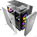 Корпус ATX Без БП Powercase Mistral Z4С (CMIZ4CW-L4) (Tempered Glass, 2xUSB 2.0, 2xUSB-A 3.2 5Гбит/с, 4x120mm 5-color LED FAN , HD Audio+Mic, VGA MAX 310mm, CPU MAX 160mm, пылевые фильтры)  White