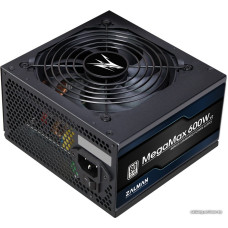 БП Zalman 600W ZM600-TXII (V2) (Black) (ATX 2.3, 600W, Active PFC, 120mm fan, 80Plus) RET (НЕ В СОСТАВЕ ПЭВМ)