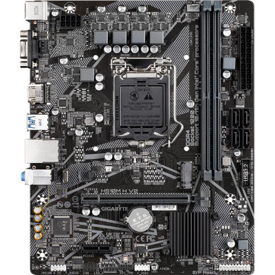 MB Gigabyte H510M H V2 Soc-1200 (H470) PCI-Ex16 PCI-Ex1 COM Ultra M.2 2xDDR4 3200Mhz VGA (10th Gen CPU) + HDMI (11th Gen CPU) mATX RTL
