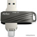 USB3.2 128Gb Netac US11 (NT03US11C-128G-32BK) / USB 3.2 Gen 1 Type-A/Type-C (5 Гбит/сек) / раскладной корпус / Черный USB3.2 128Gb Netac US11 (NT03US11C-128G-32BK) / USB 3.2 Gen 1 Type-A/Type-C (5 Гбит/сек) / раскладной корпус / Черный