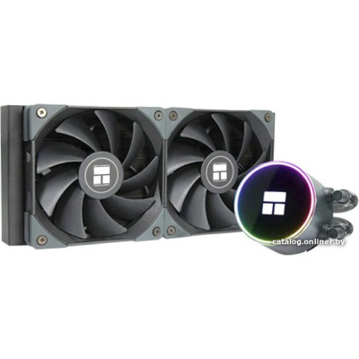 Система водяного охлаждения Thermalright Frozen Magic 240 Black (F-MAGIC-240) / (LGA115X/1200/1700/2011/2066/FM1/FM2/FM2+/AM2/AM2+/AM3/AM3+/AM4/AM5) / 240mm / 2x120mm / Black