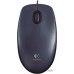 Мышь Logitech M100 (910-006652/910-006765) (полноразмерная, проводная USB, сенсор оптический 1000 dpi, 3 кнопки, колесо с нажатием, цвет чёрый)