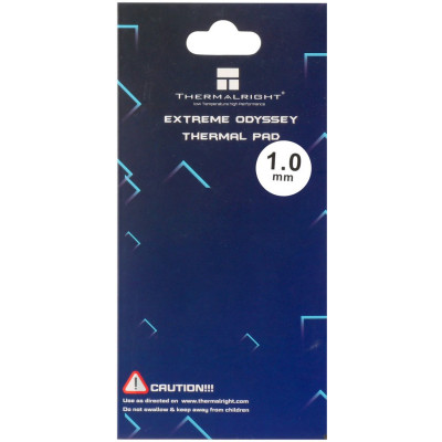 Термоинтерфейс Thermalright Extreme Odyssey Thermal Pad, размер 85x45 мм, толщина 1.0 мм (ODYSSEY-85X45-1.0)