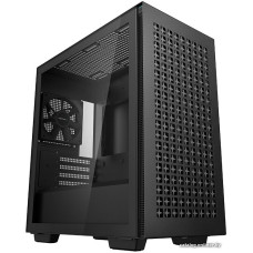 Корпус MicroATX Без БП Deepcool CH370 (R-CH370-BKNAM1-G-1) (Tempered Glass, 2xUSB-A 3.2 5Гбит/с, 1x120mm FAN, HD Audio+M